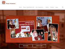 Tablet Screenshot of fahadmomenah.com